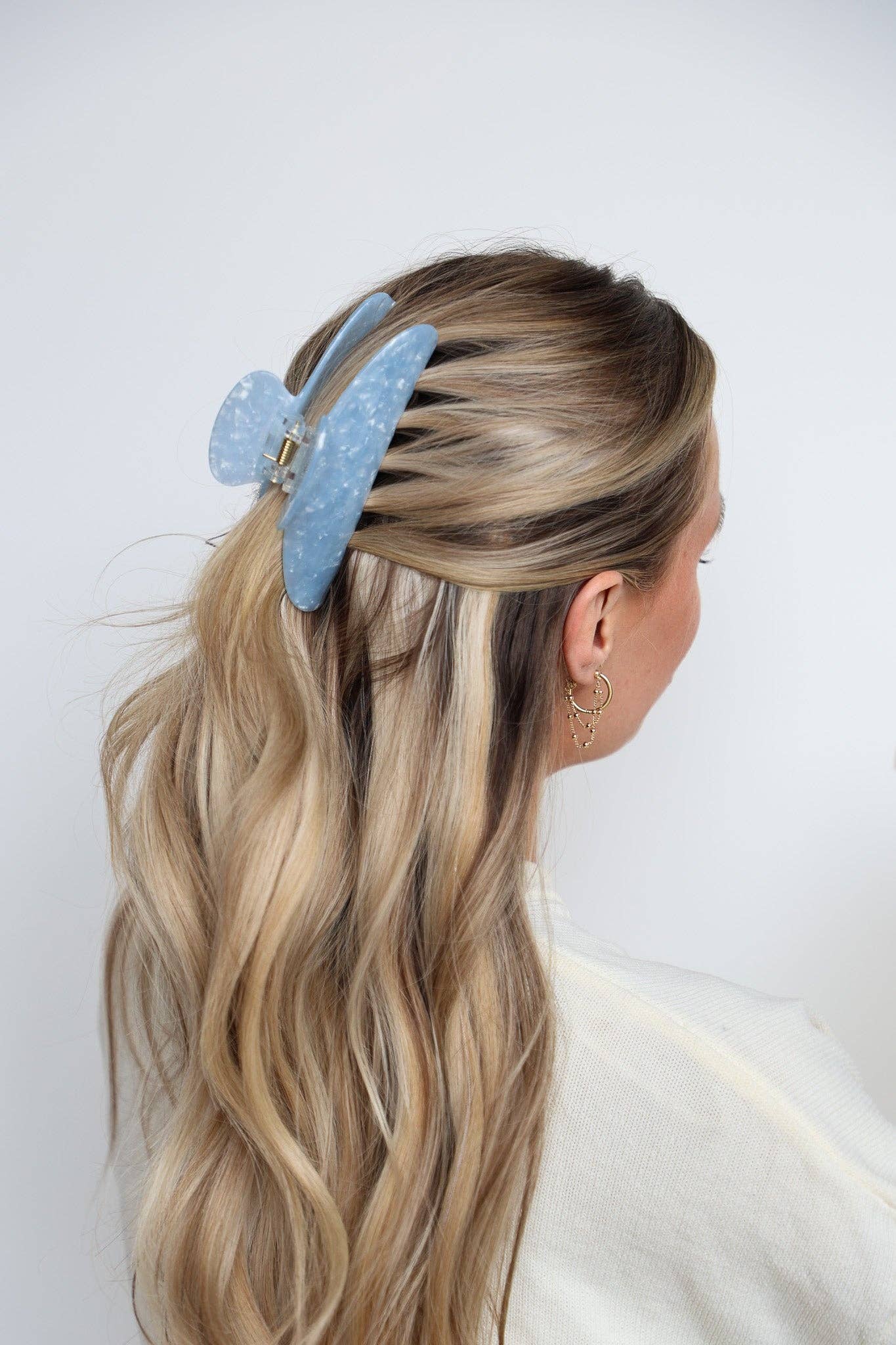 OVERSIZED ACETATE CLAW (4 COLORS)