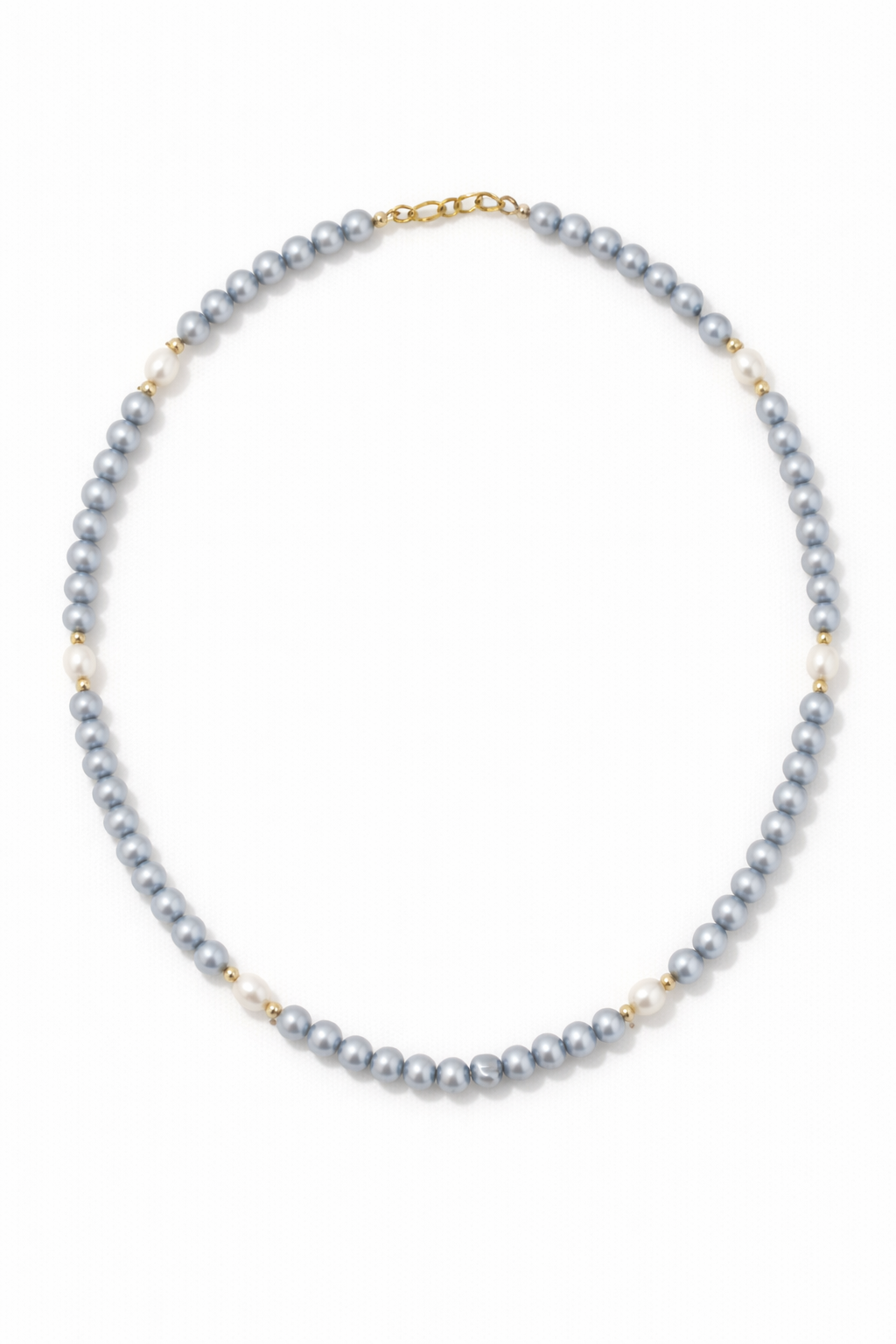 Baby Blue Pearl Necklace