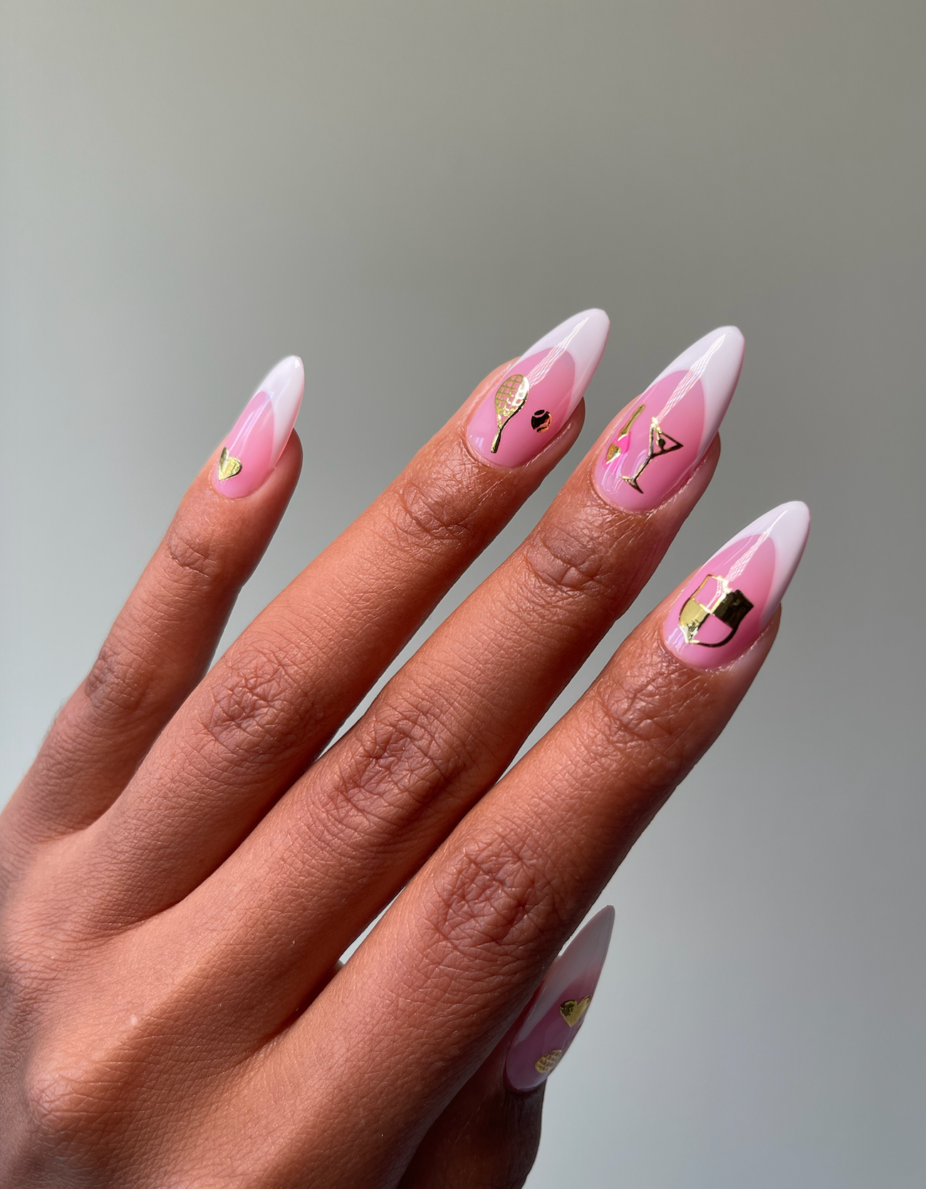 Nail Art Stickers - Tennis Club