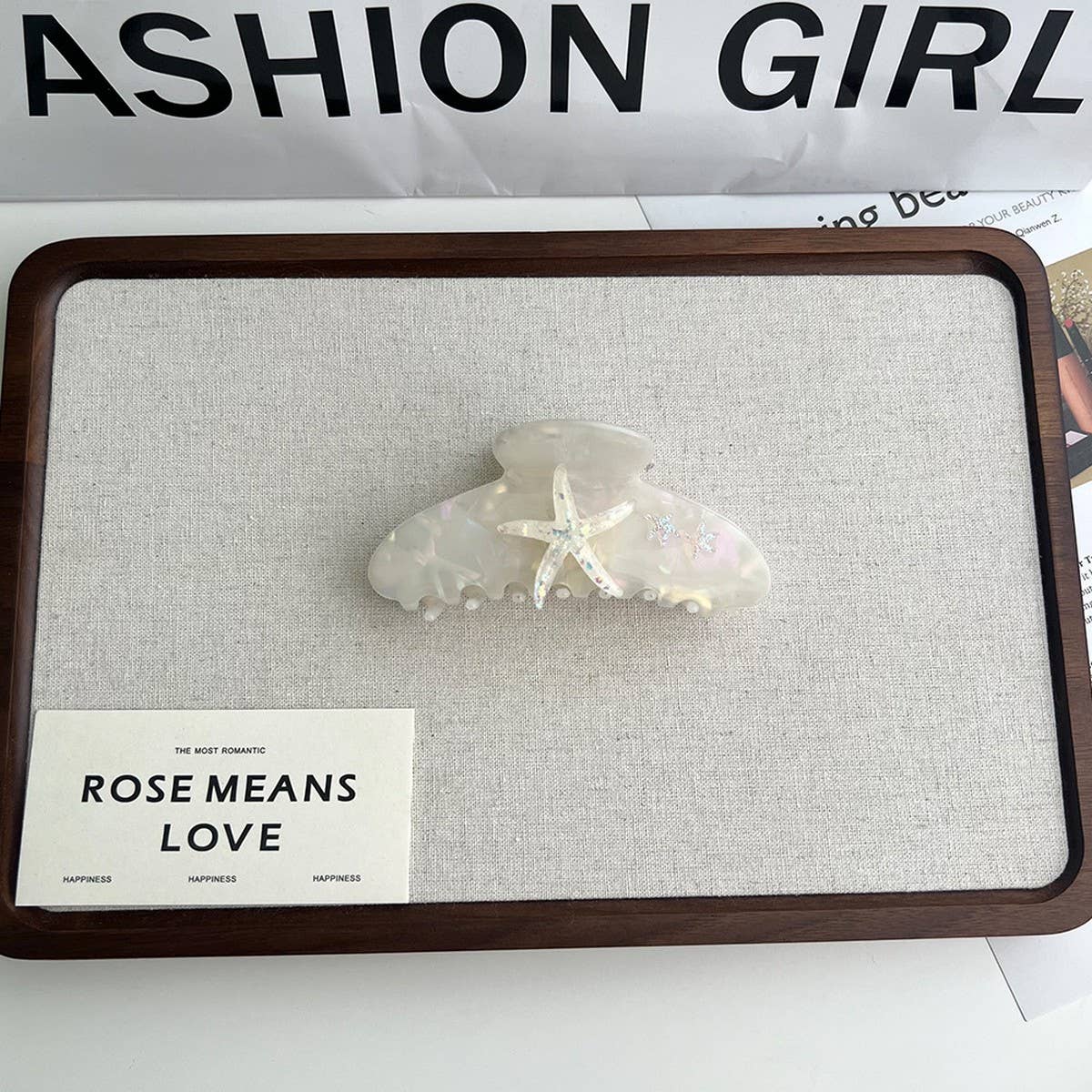 Dreamy Starfish Claw Clip
