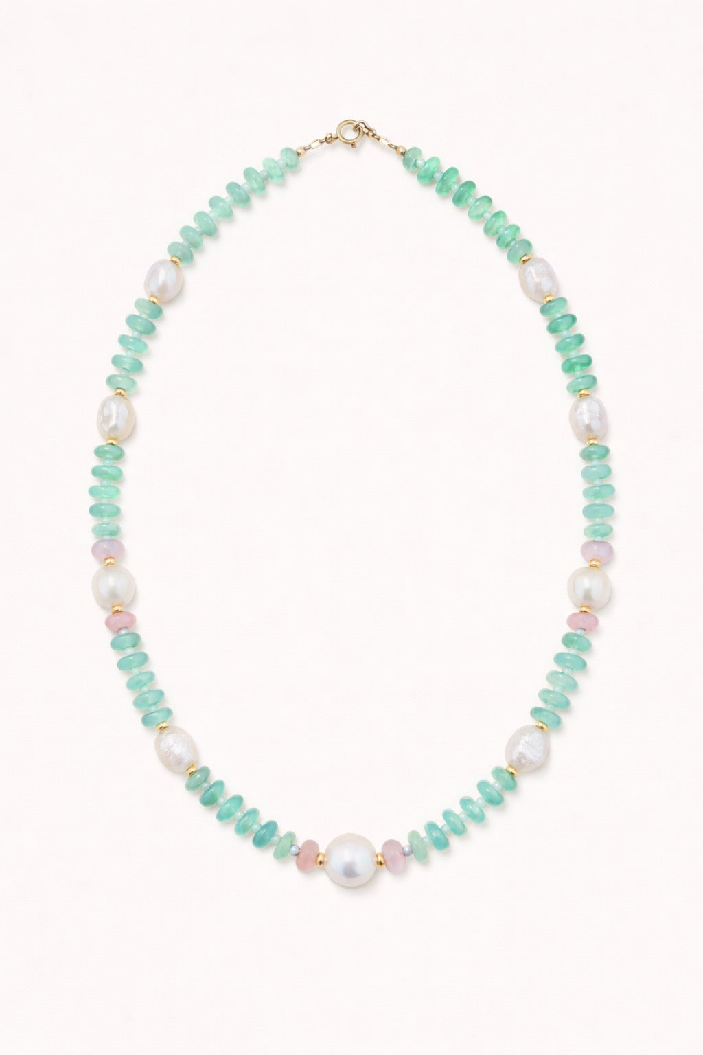 Green Aventurine & Pink Quartz