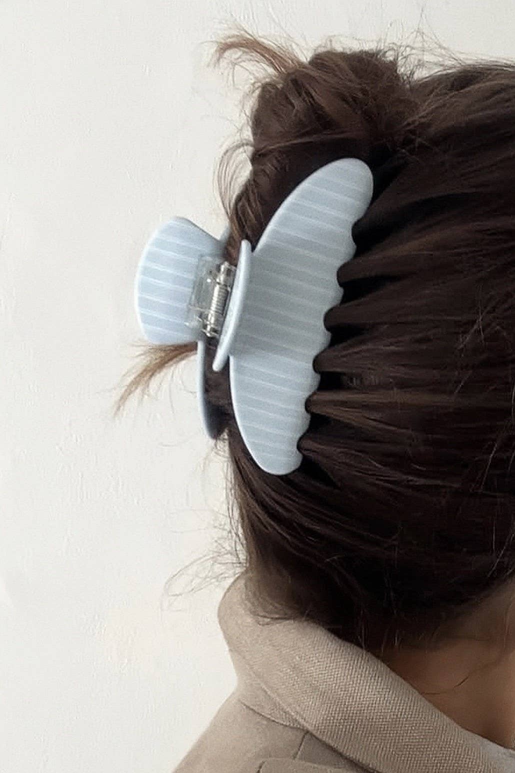 Stripe & Plaid Hair Claw Clips