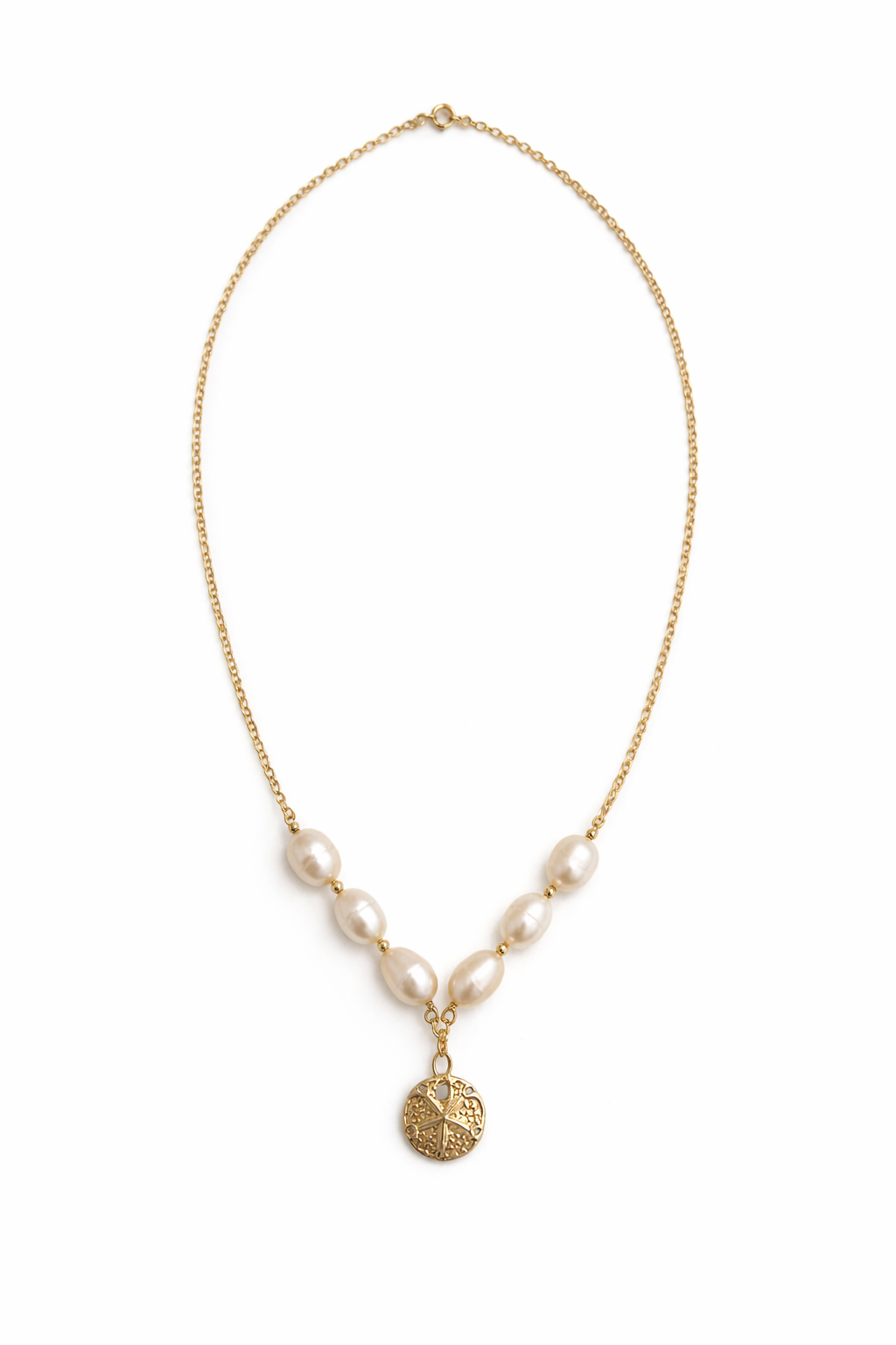 Sand Dollar Darling Pearl Necklace