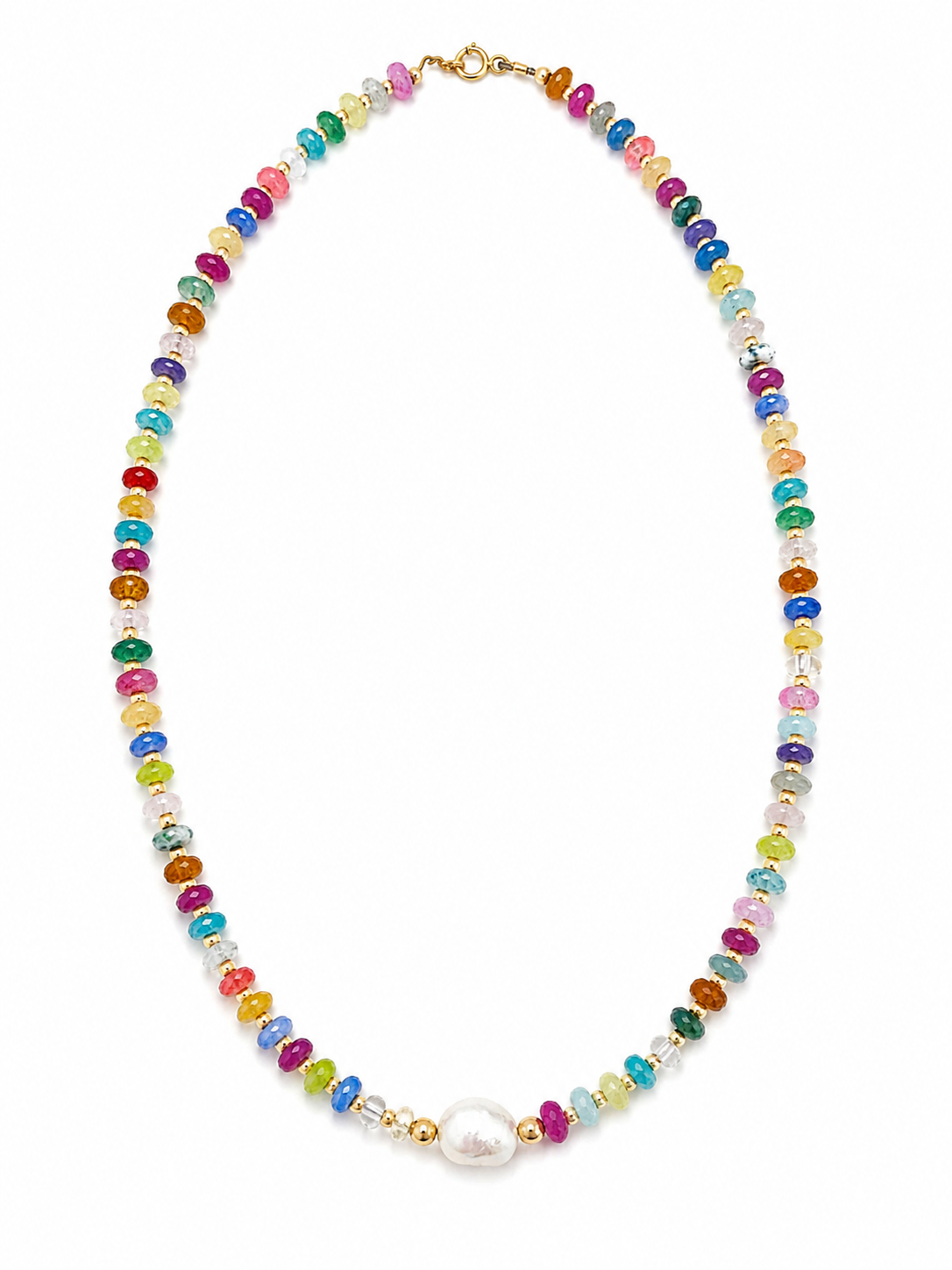 Summer Sprinkles Gemstone Necklace