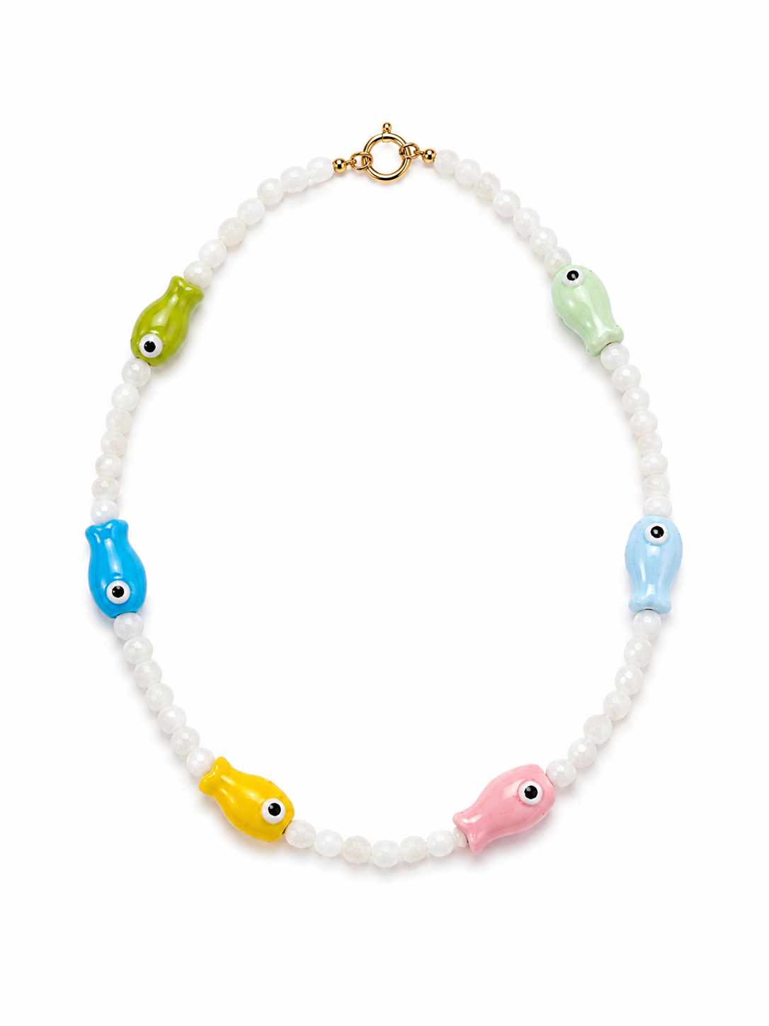 Pastel Tides Gemstone Necklace