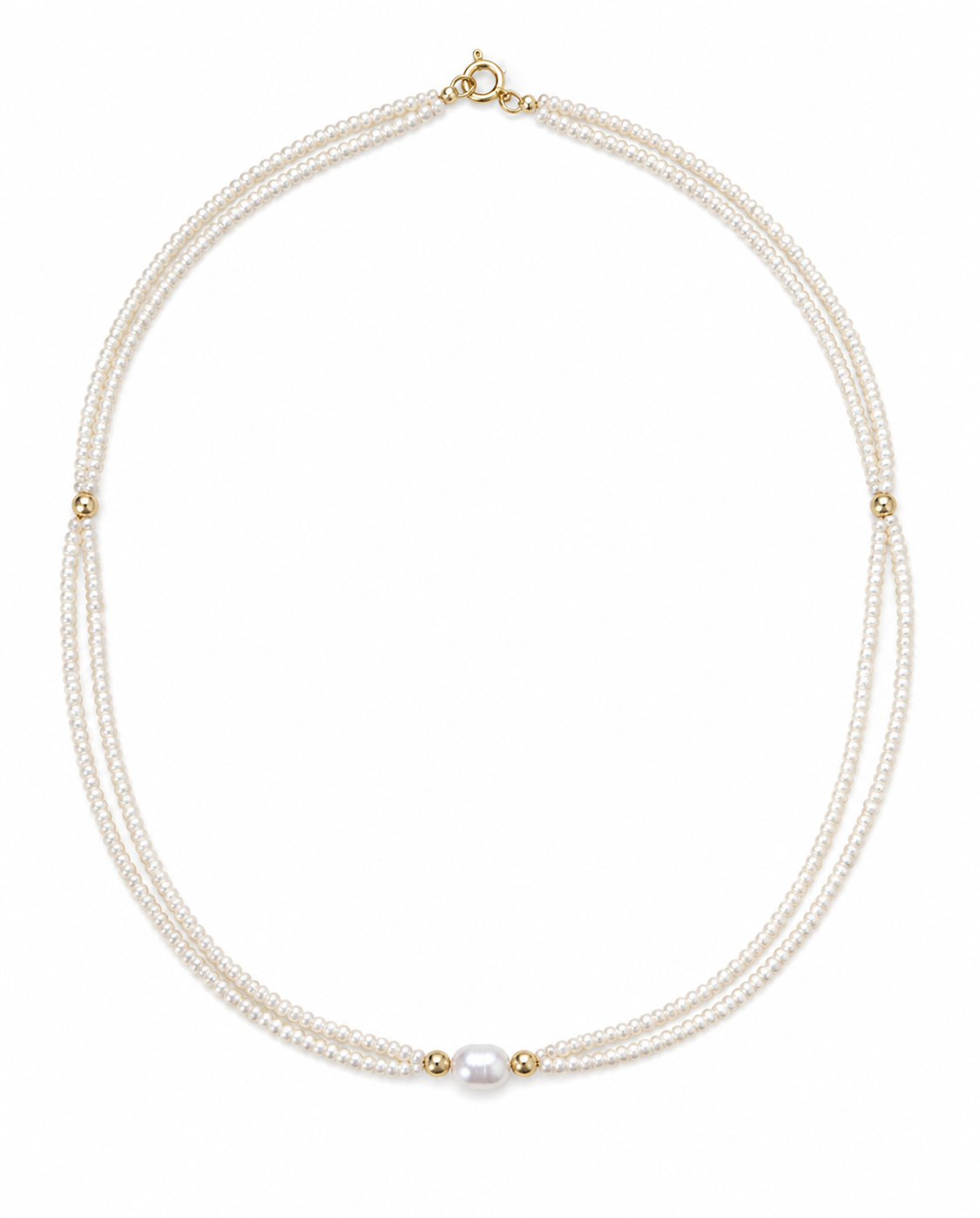 Pearl Halo Necklace