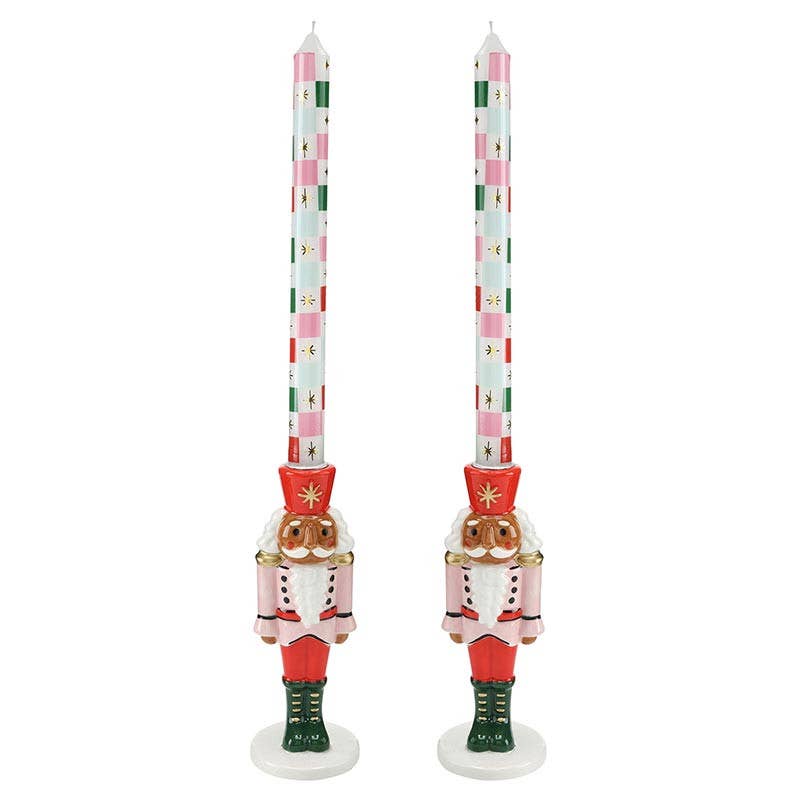 Nutcracker Candle Holder