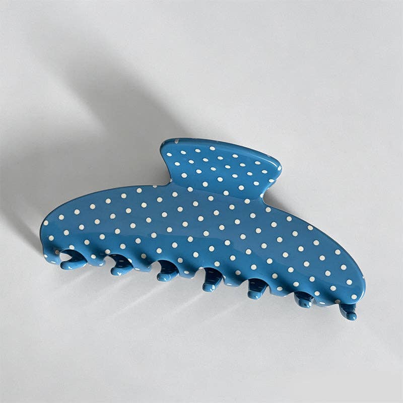 Polka Dot Claw Clip