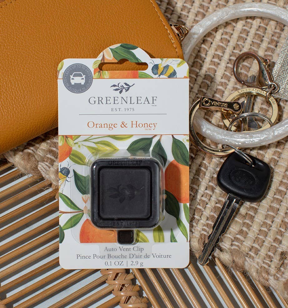 Orange & Honey Auto Vent Clip 12 Pack