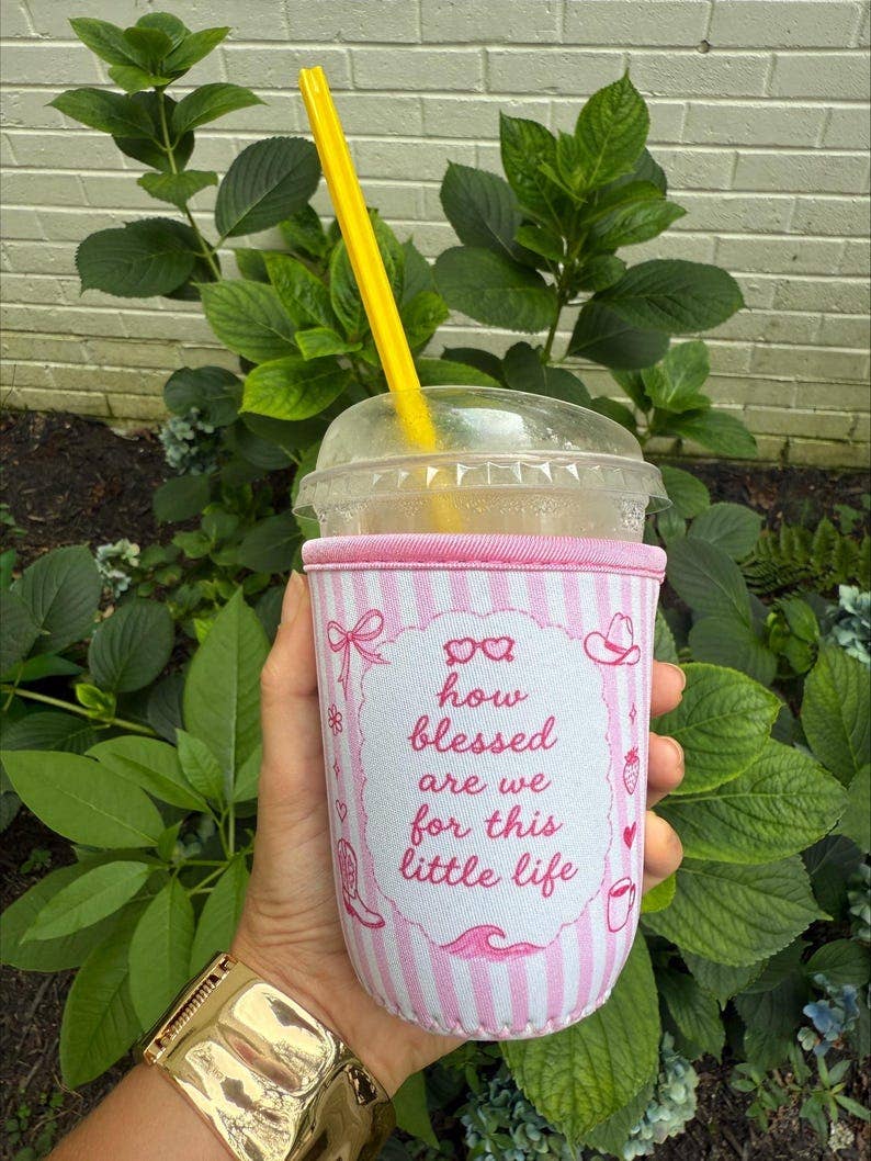 How blessed are we | Faith Based Christian Drink Holder (16–20 oz)