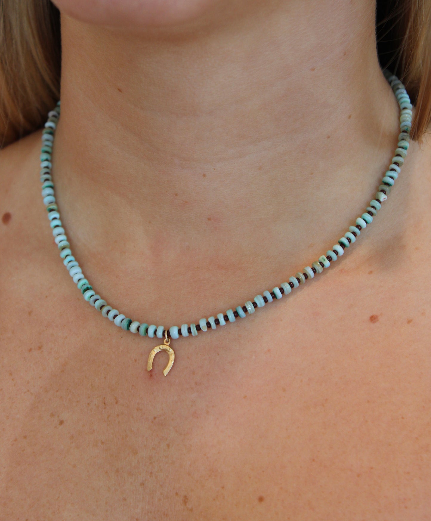 Lucky Charm Gemstone Necklace