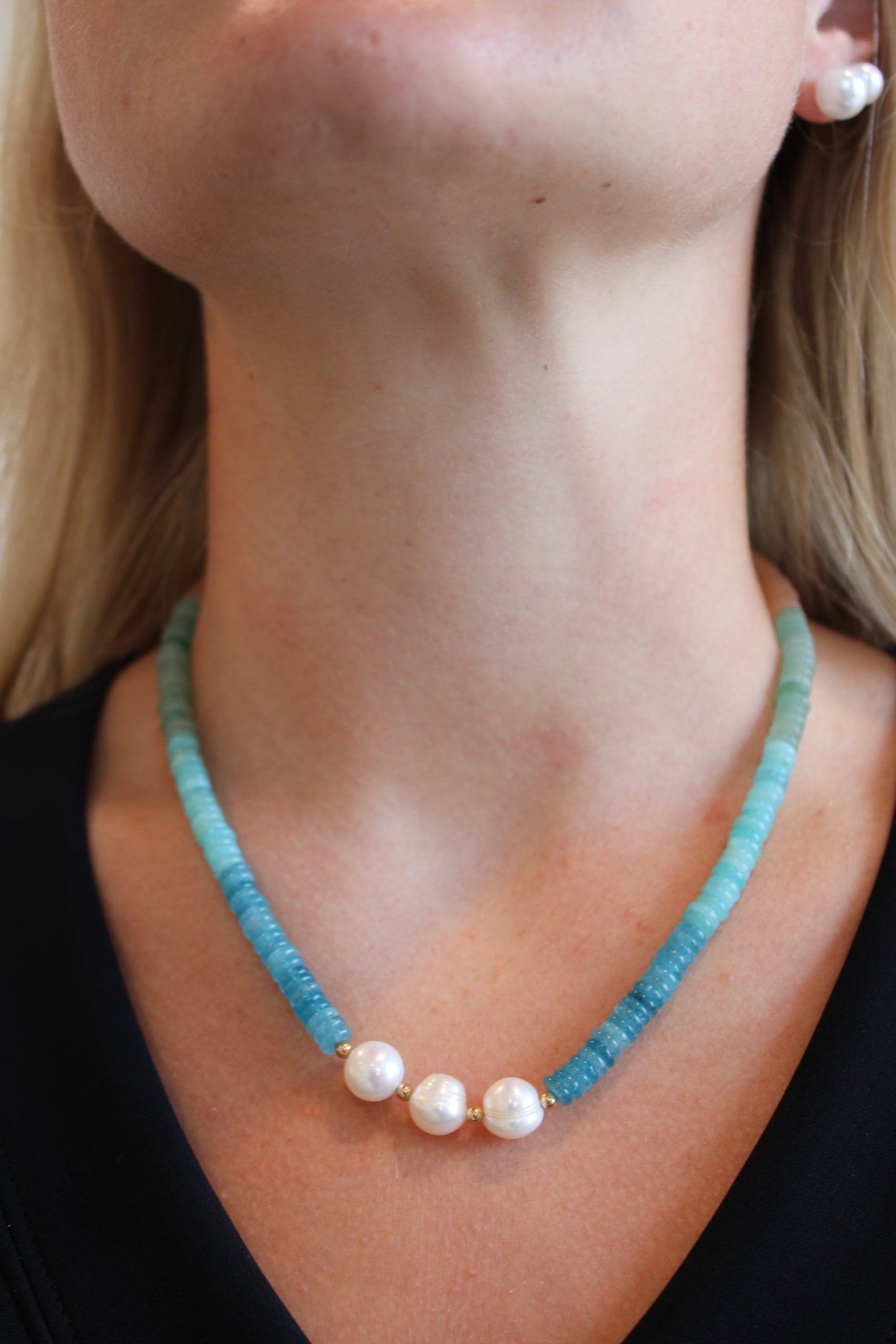 Seaside Sunsets Gemstone Necklace