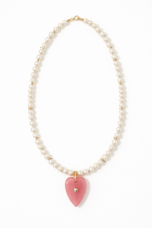 White Pearl Heartstone