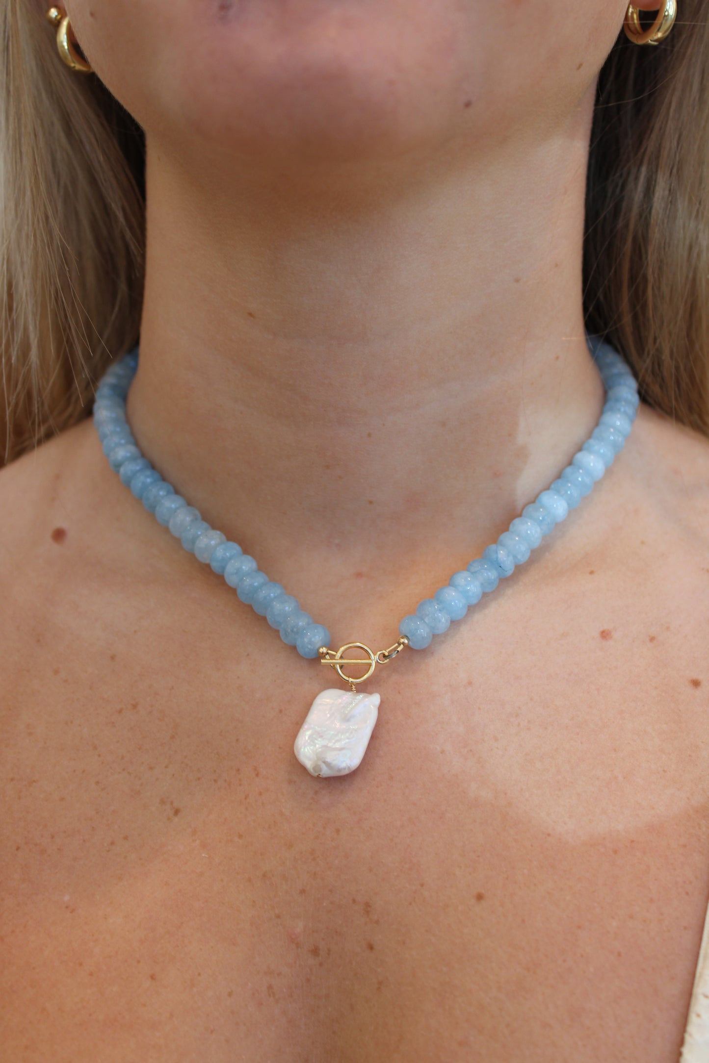 Blue Bay Gemstone Necklace