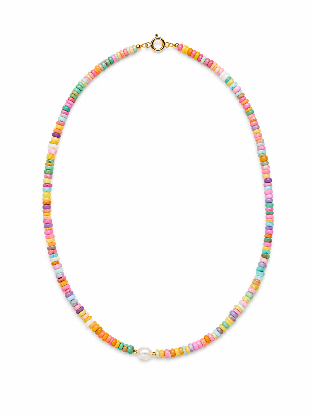 Poolside Pastels Gemstone Necklace