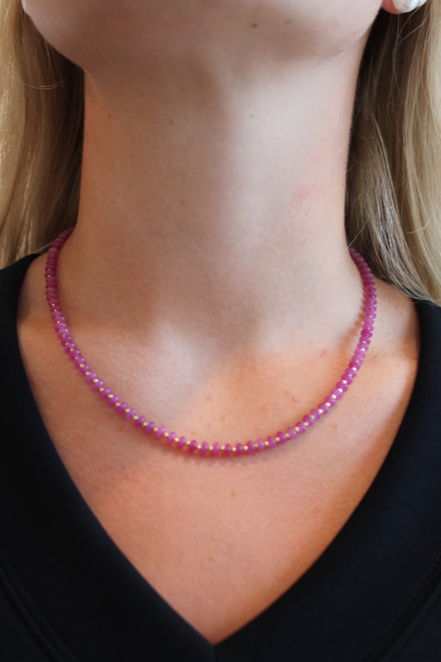Berry Harvest Gemstone Necklace