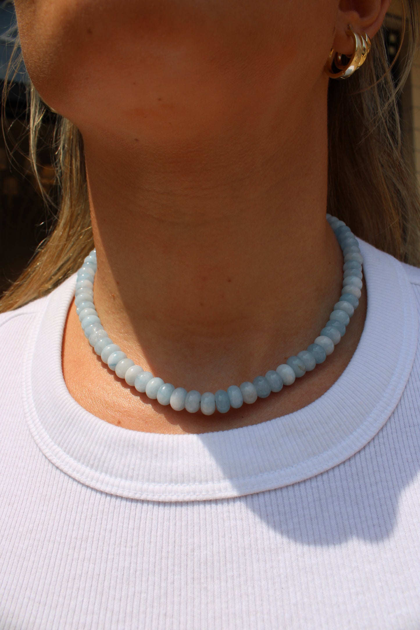 September Skies Gemstone Necklace