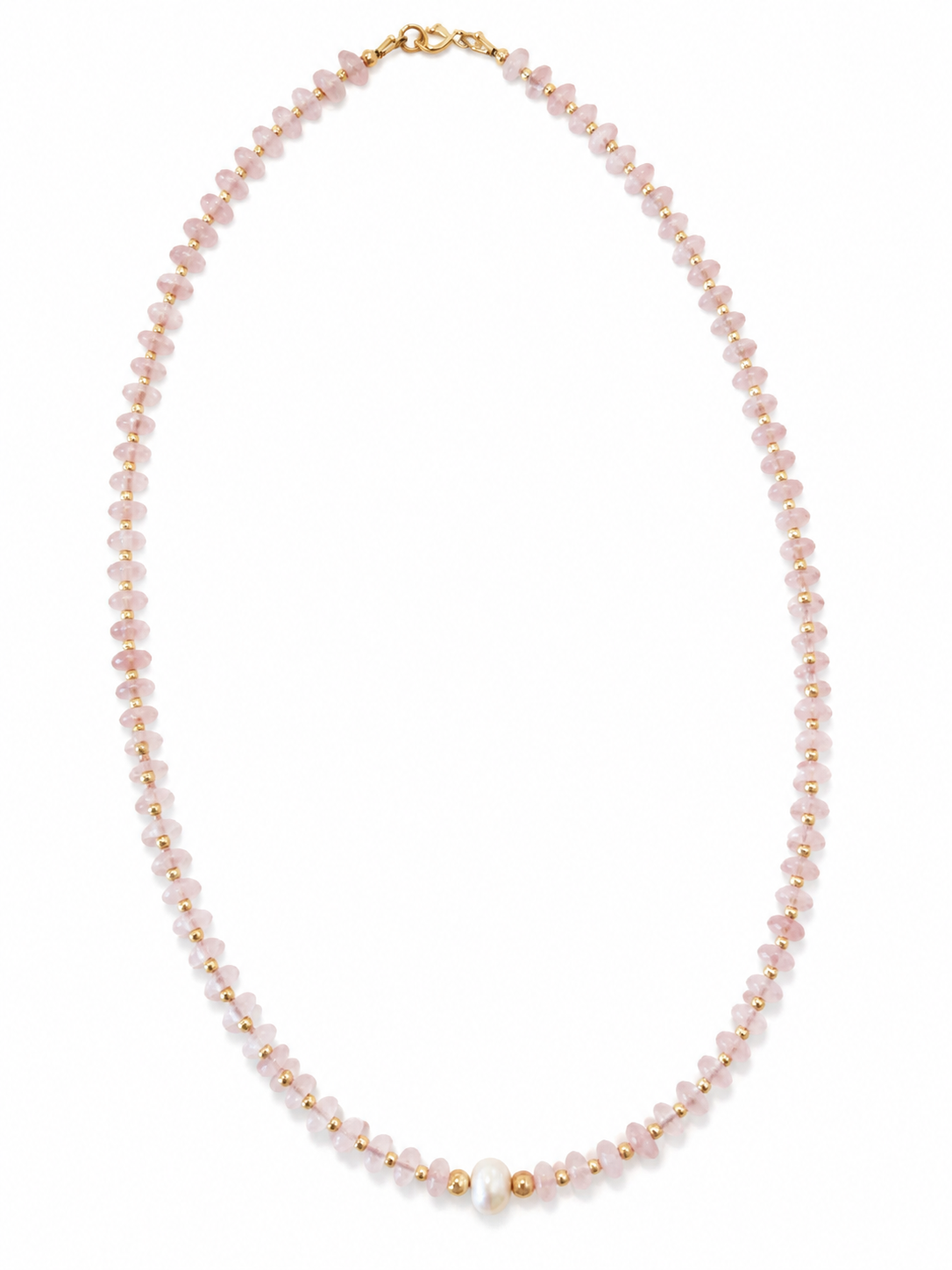 Pretty in Pink Gemstone Necklace