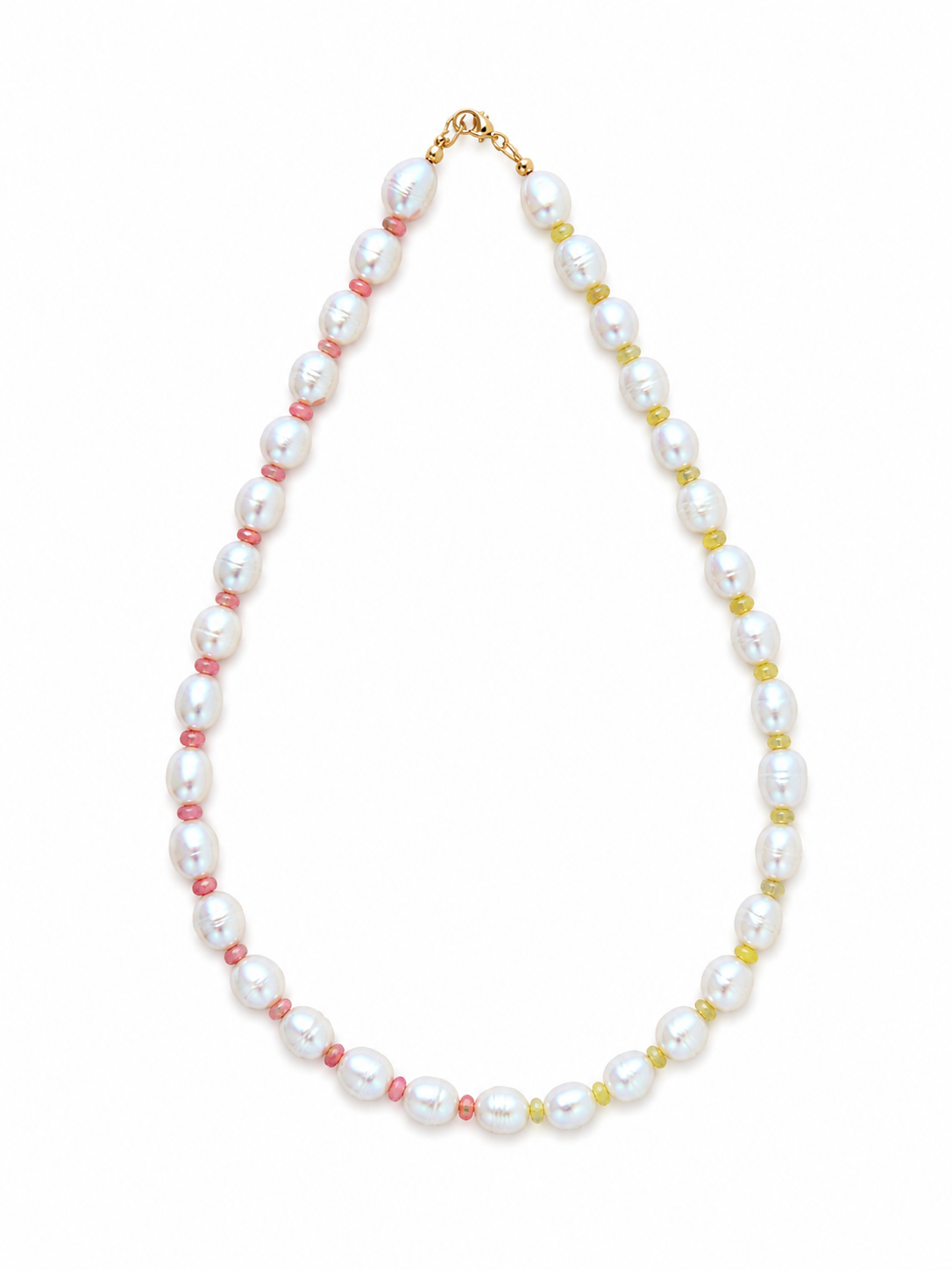 Strawberry Citrus Dream Pearl Necklace