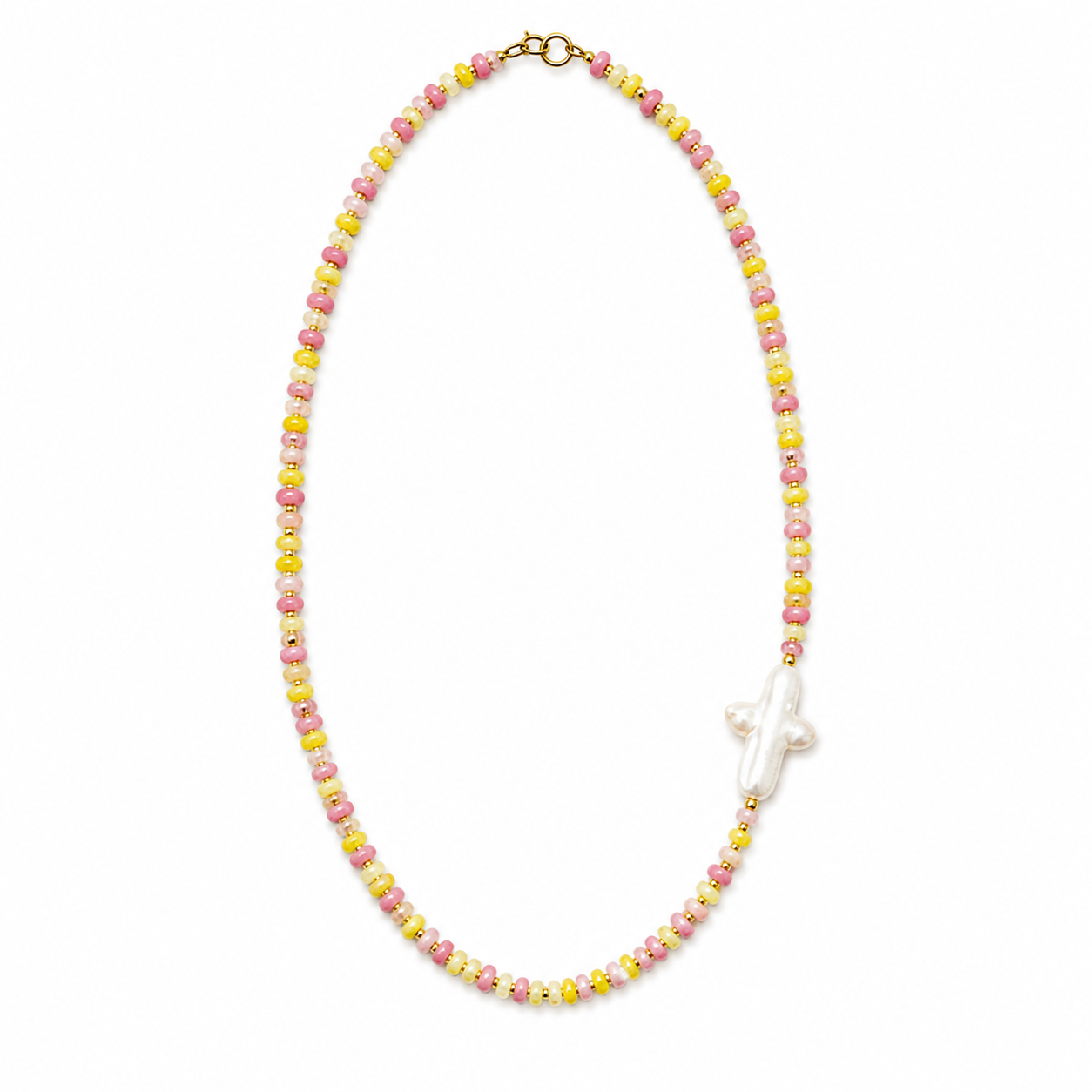 Sweet Faith Gemstone Necklace
