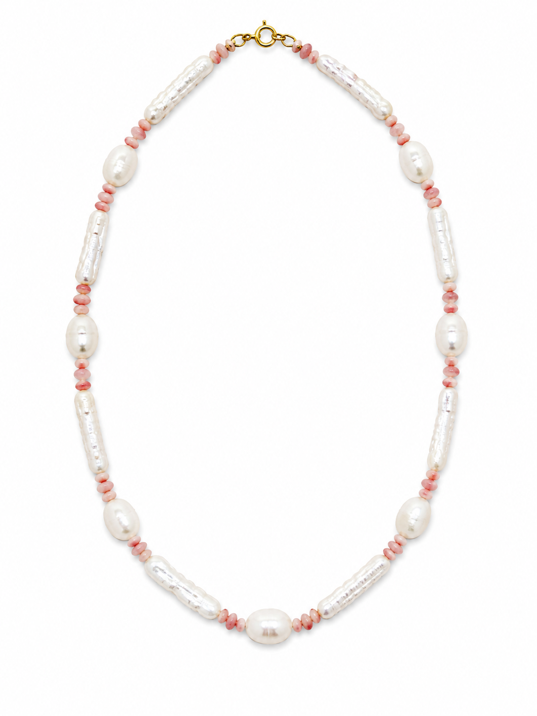 Pink Coasts Pearl Necklace