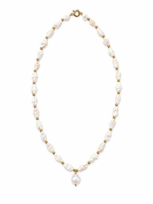 Golden Coast Pearl Necklace