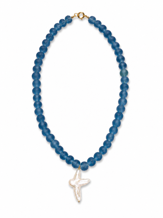 Cobalt Coast Gemstone Necklace