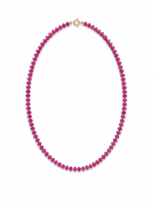 Berry Harvest Gemstone Necklace