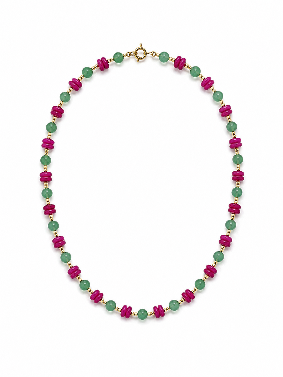 Full Bloom Gemstone Necklace