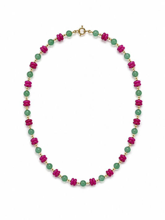 Full Bloom Gemstone Necklace