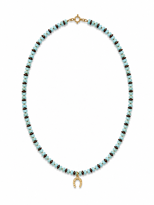 Lucky Charm Gemstone Necklace