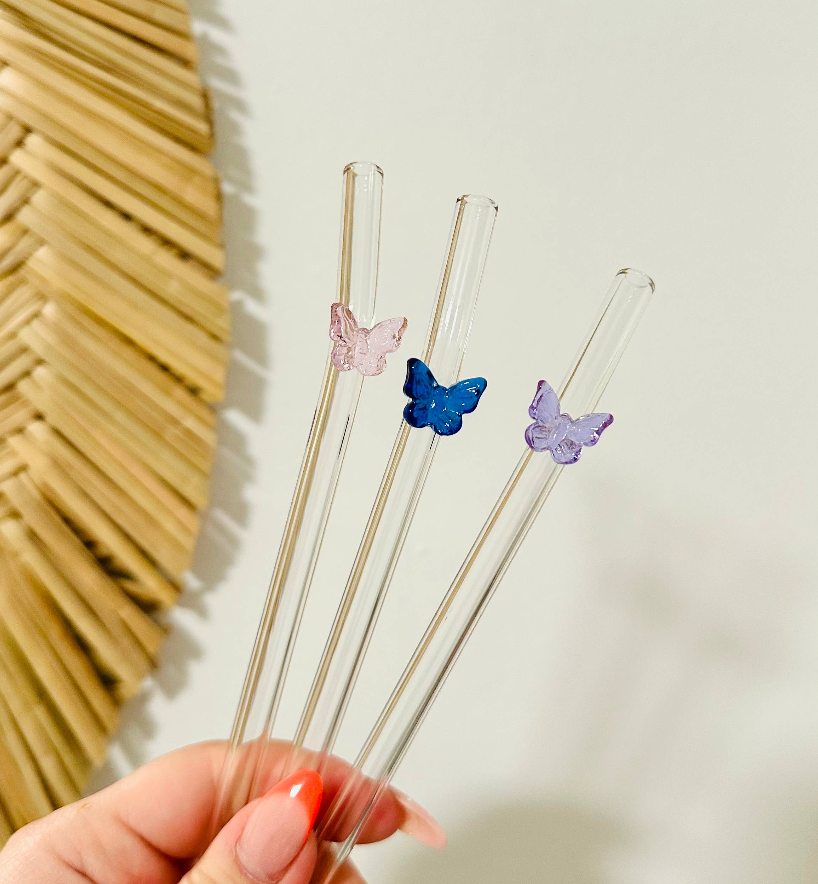 Reusable Glass Straws