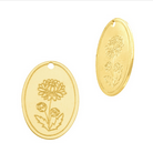 Birth Month Flower Charms