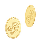 Birth Month Flower Charms
