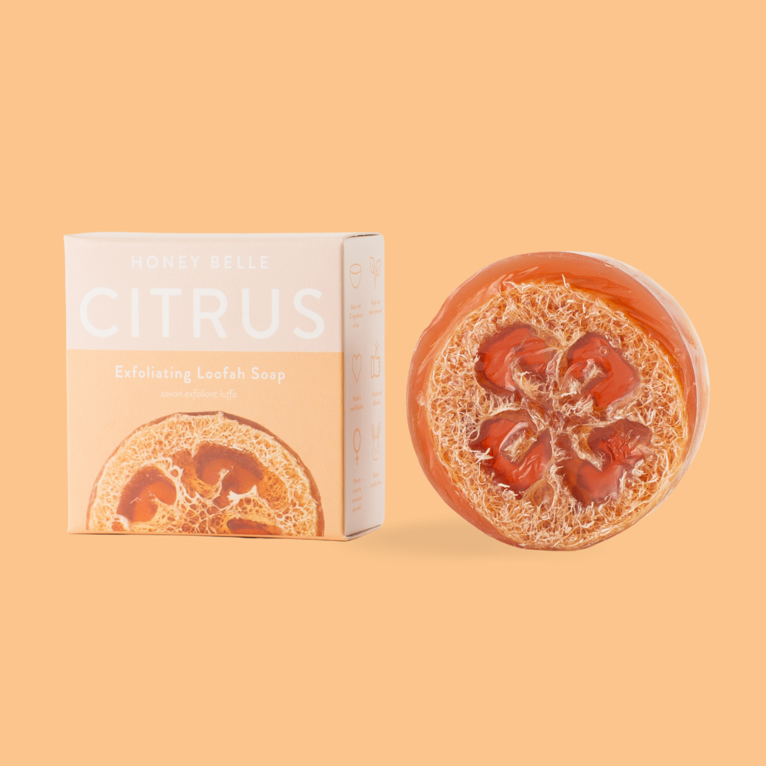 Citrus Exfoliating Loofah Soap