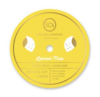Lemon Tree Icon 12oz Candle