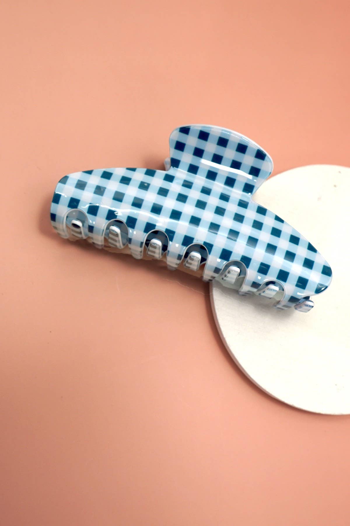Stripe & Plaid Hair Claw Clips