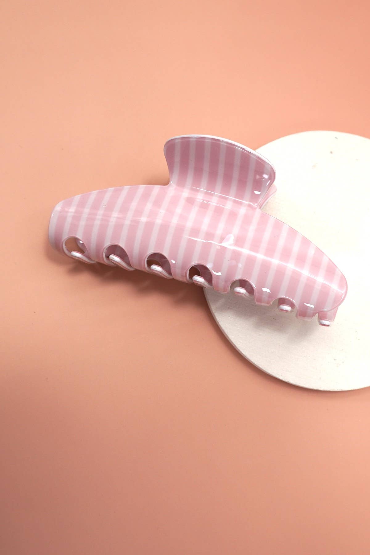 Stripe & Plaid Hair Claw Clips