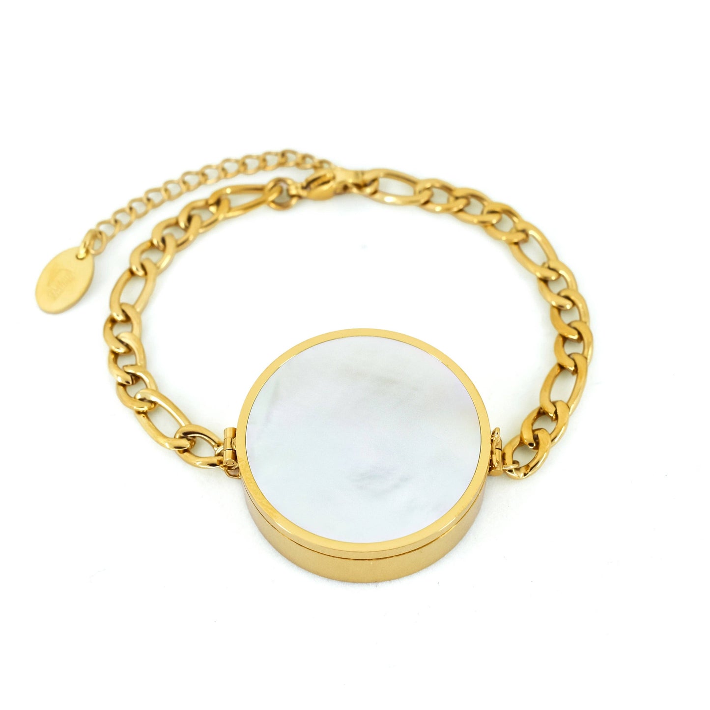 Mother of Pearl Lip Balm Bracelet