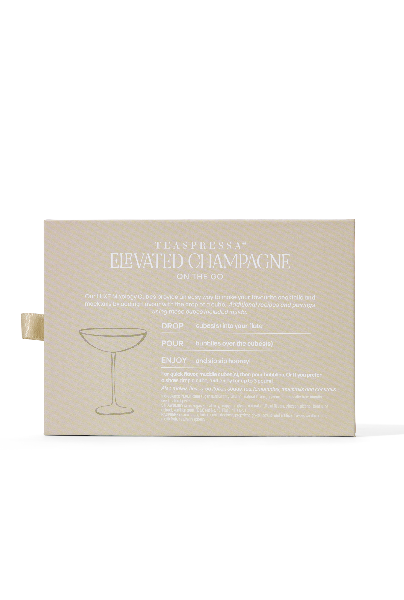 Champagne Sugar Cube Kit