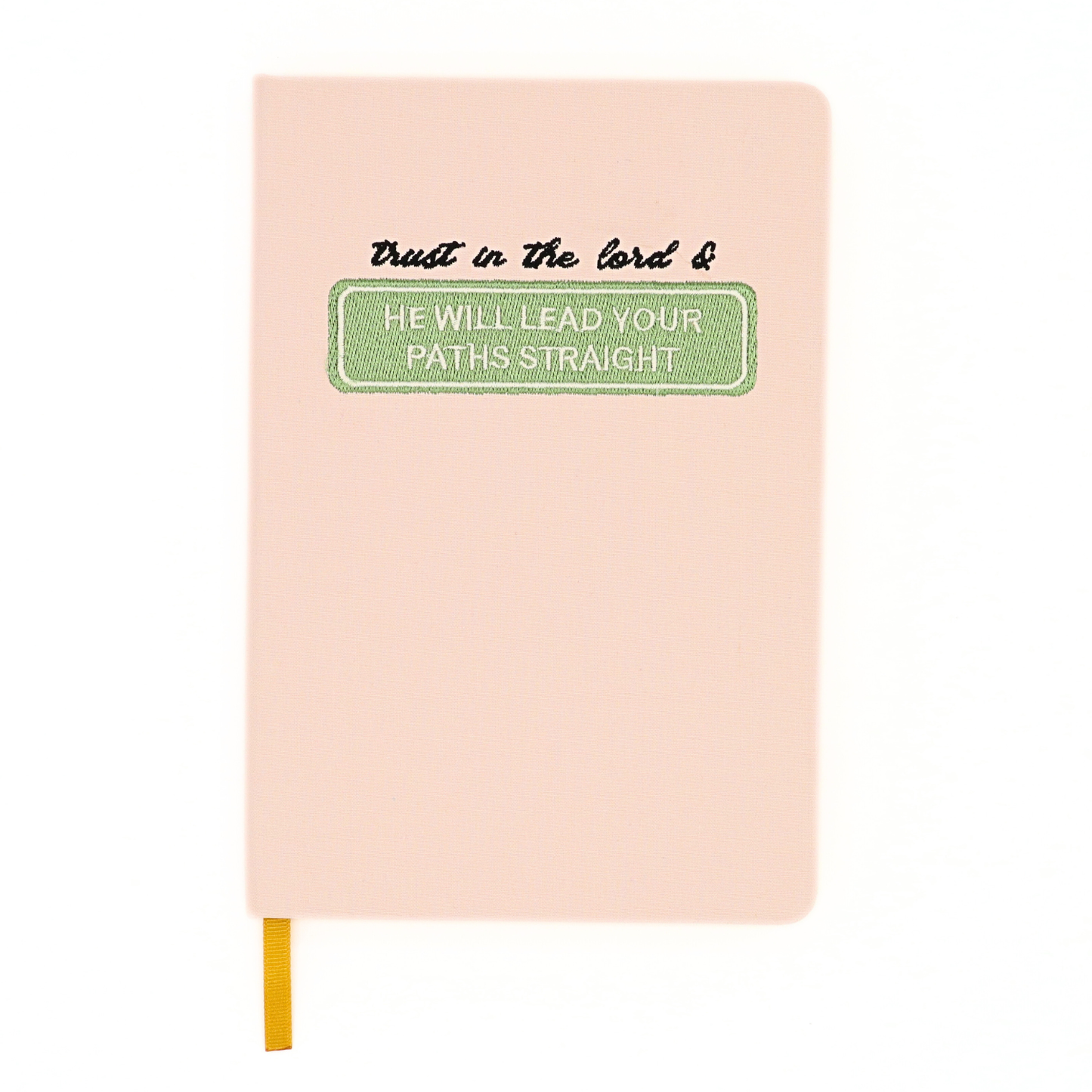 Embroidered A5 Notebook Trust in the Lord