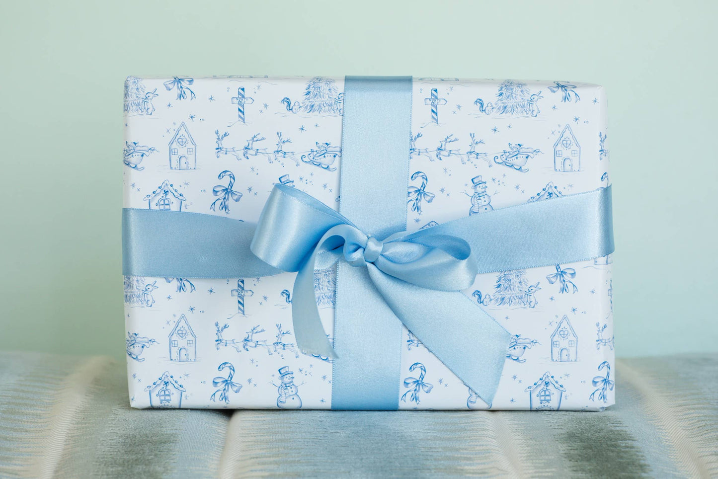 Winter Wonderland Toile Wrapping Paper