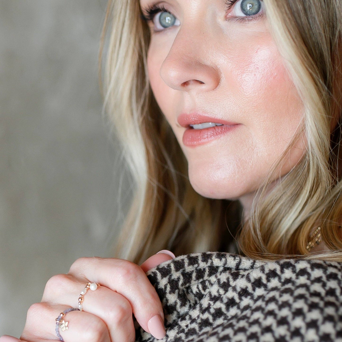 Mila Ring with Pearl Charm