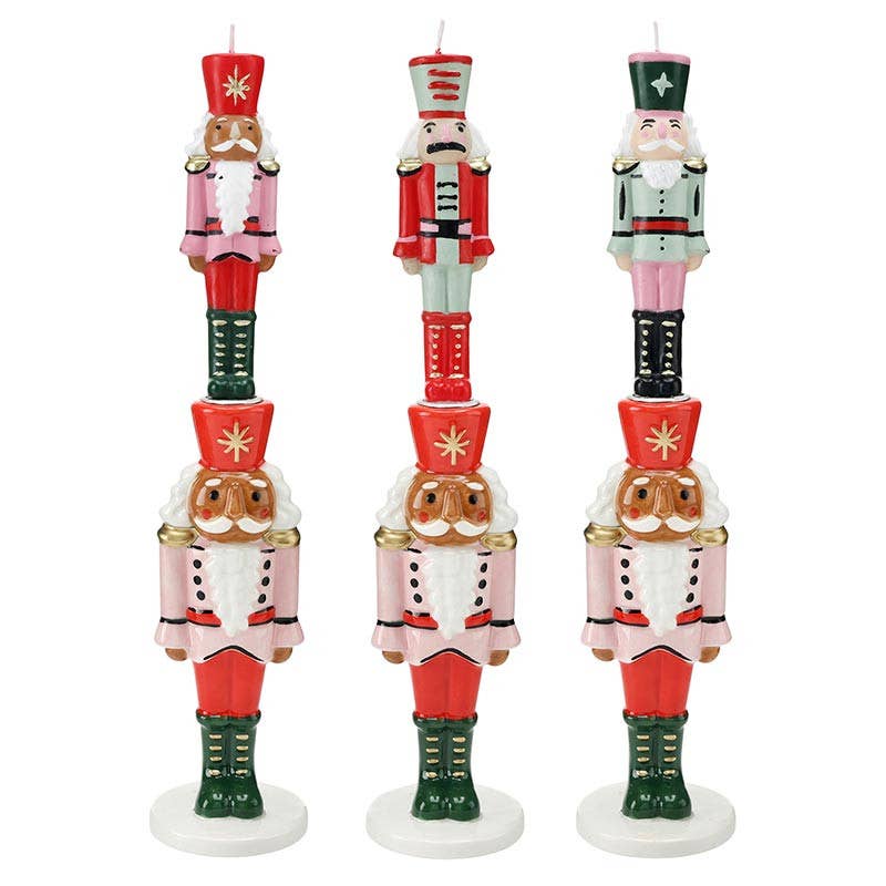 Nutcracker Candle Holder