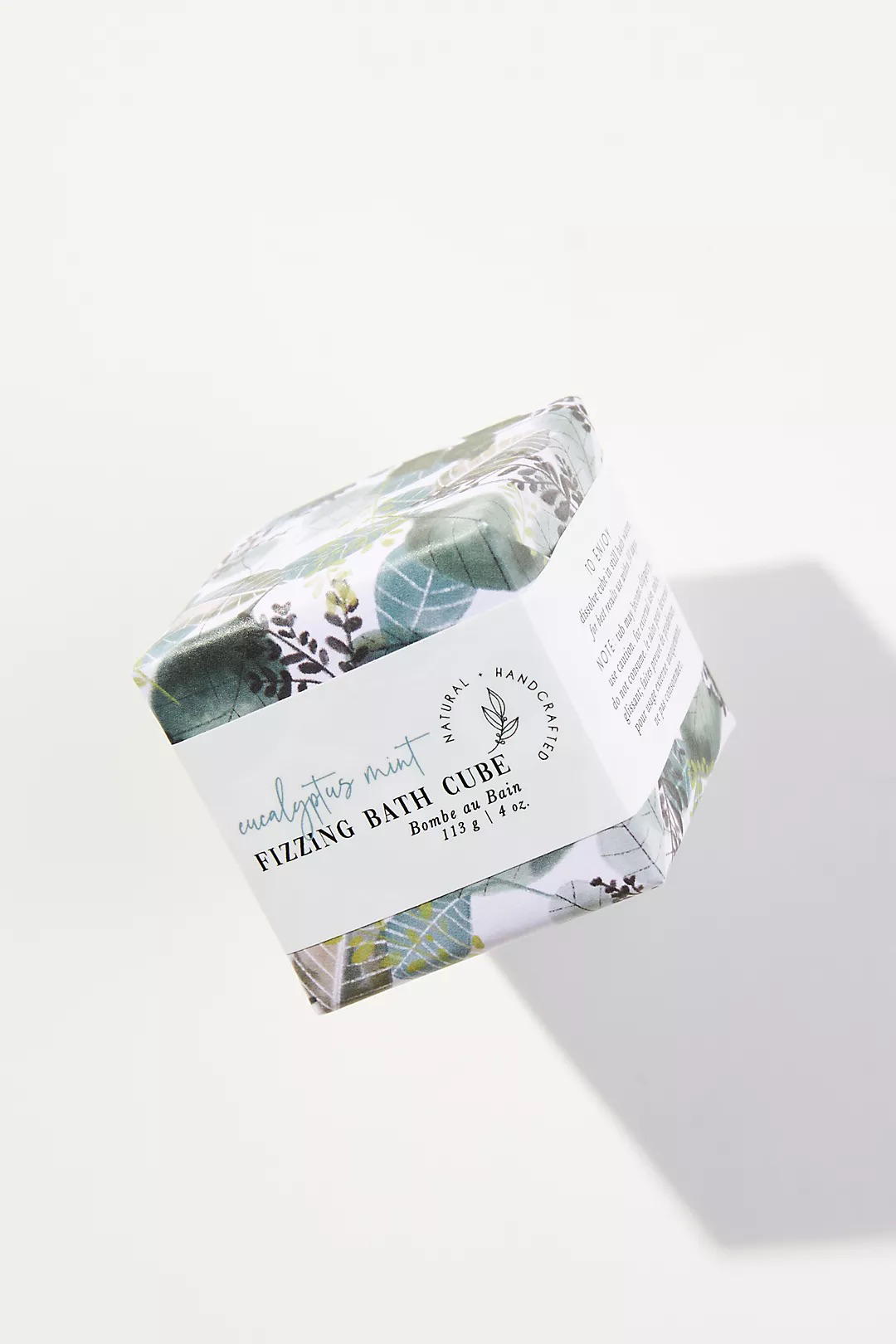 Fizzing Bath Cube - Eucalyptus Mint