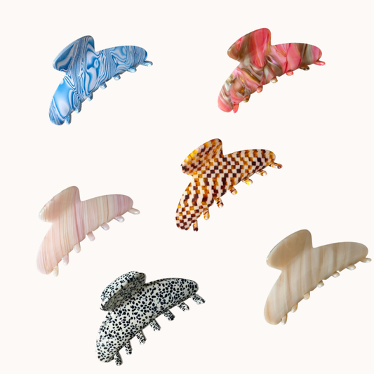 Big Acetate Claw Hair Clip | Eco-Friendly