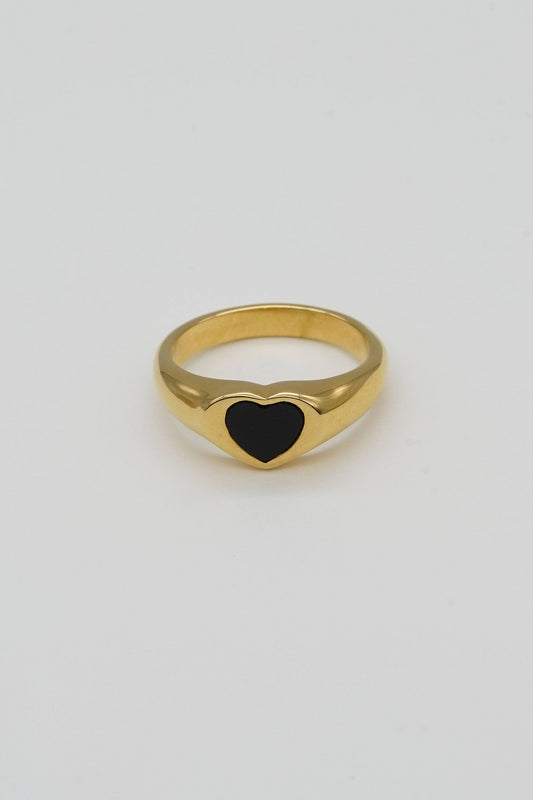 Great Love Ring Black- Size 7