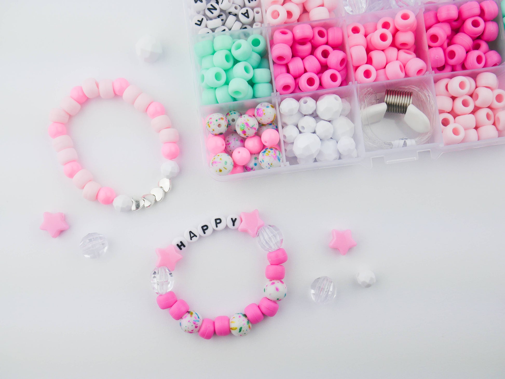 Bubblegum DIY Bracelet Craft Kit For Kids, Girl Jewelry Gift