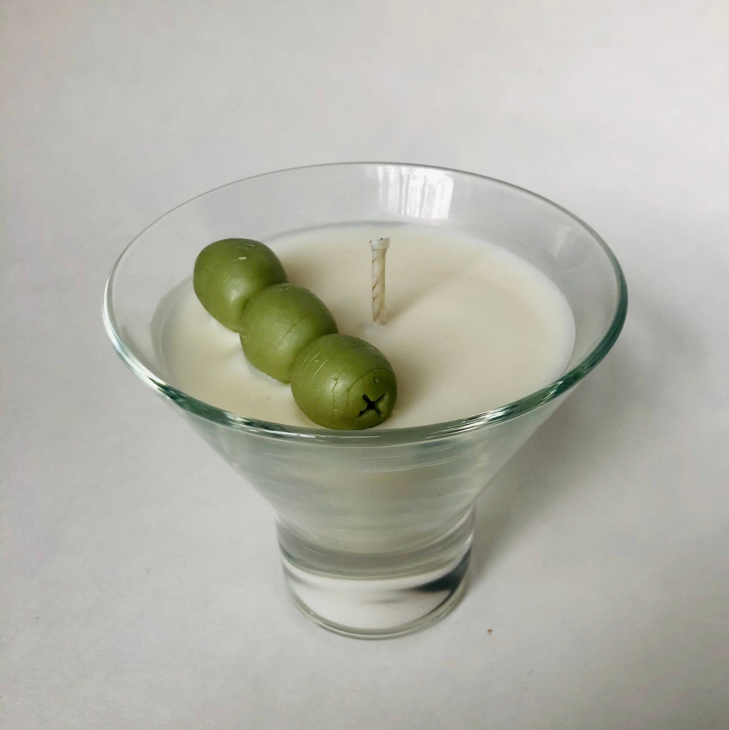Dirty Martini Cocktail Candle