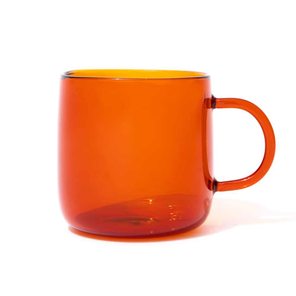 Colorful Glass Mug | Amber